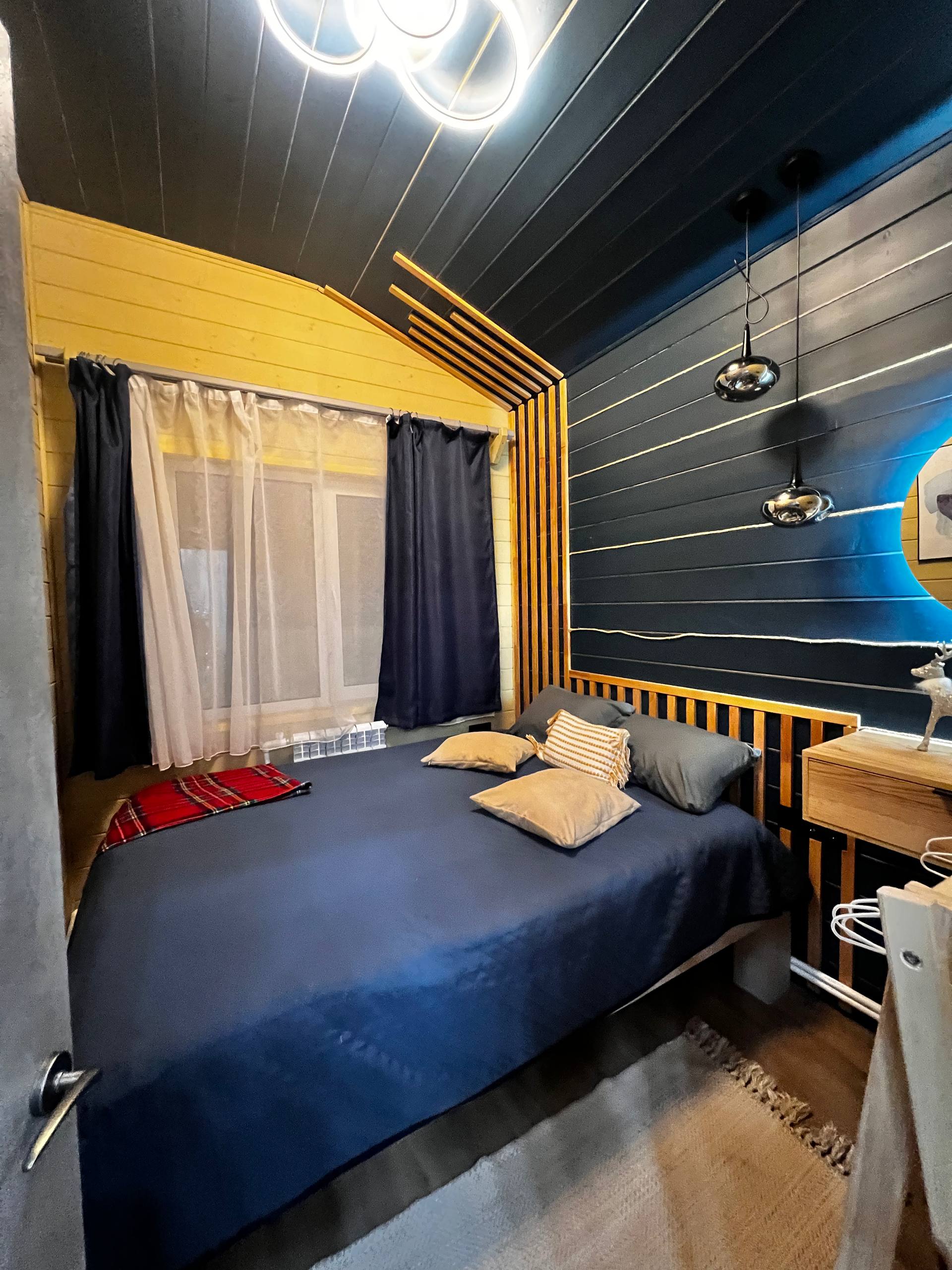 Панорамный дом с баней на дровах и сибирским чаном (стоимость указана за дом)