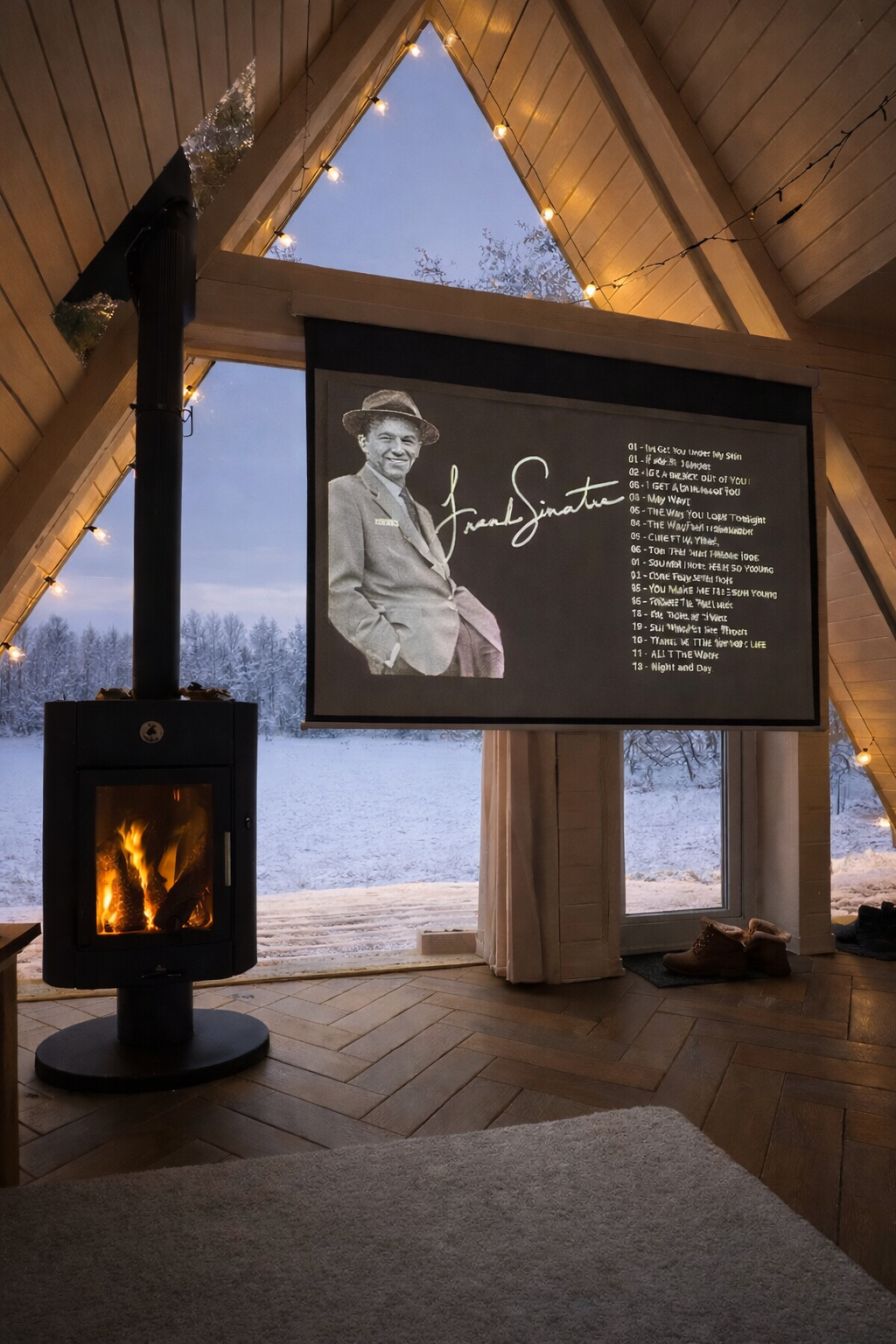 Дом с балконом