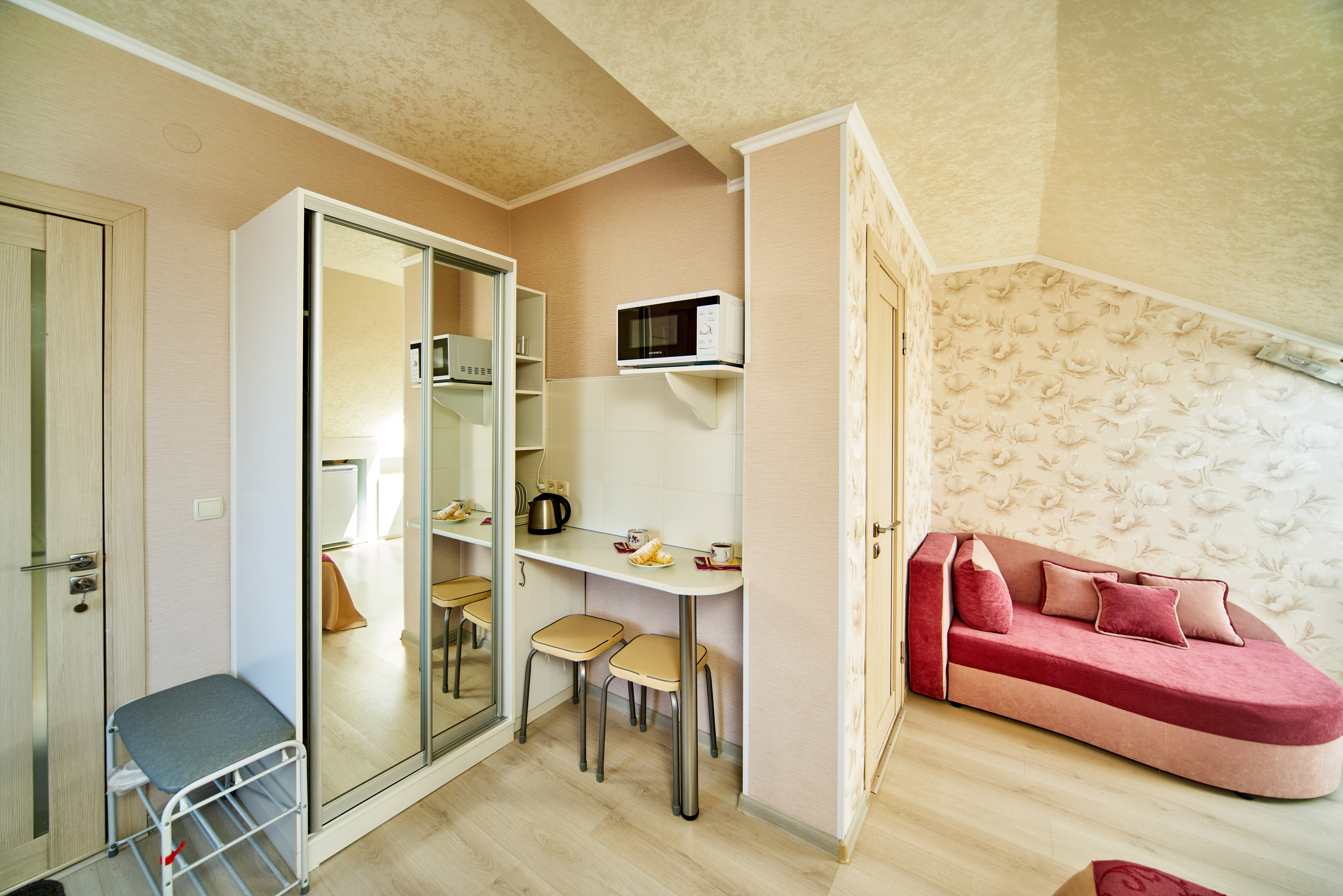 Двухместный номер с 1 кроватью и собственной ванной комнатой