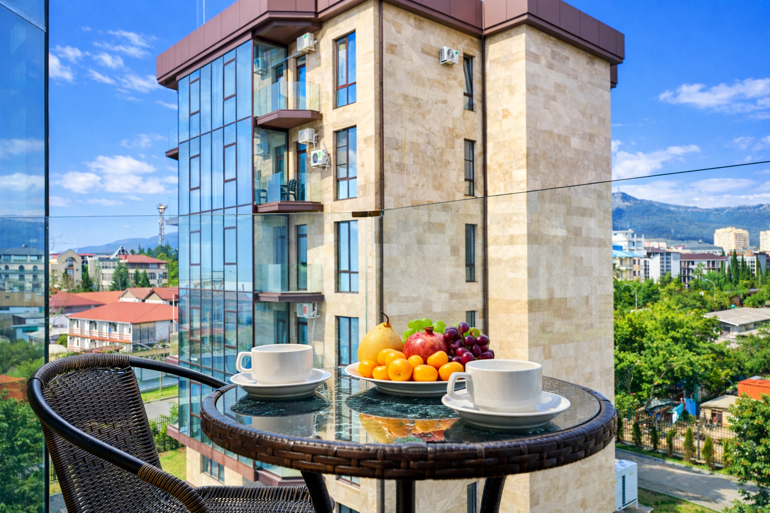 Лофт с видом на море и балконом "OkoloMorya"