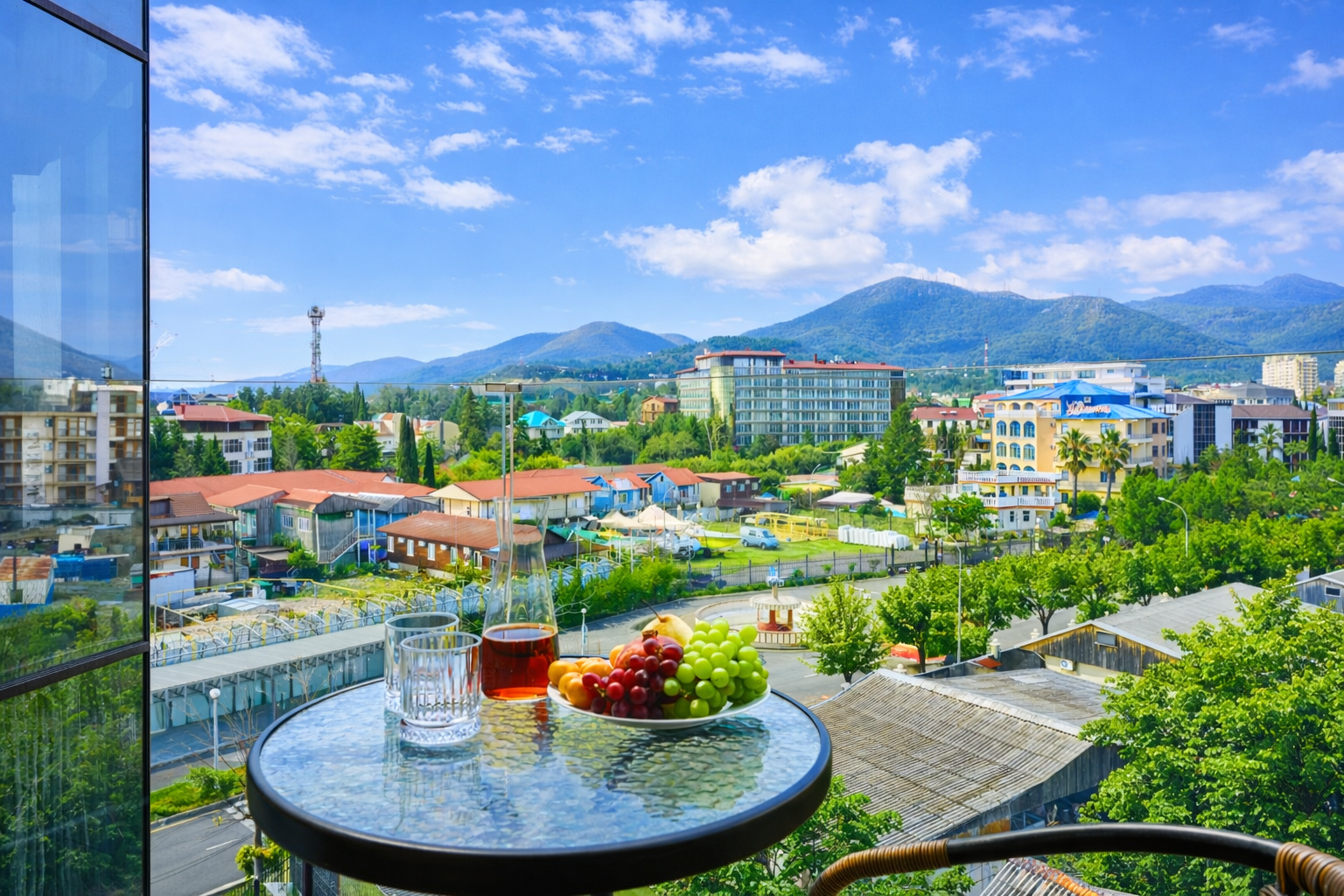 Лофт с видом на море и балконом "OkoloMorya"