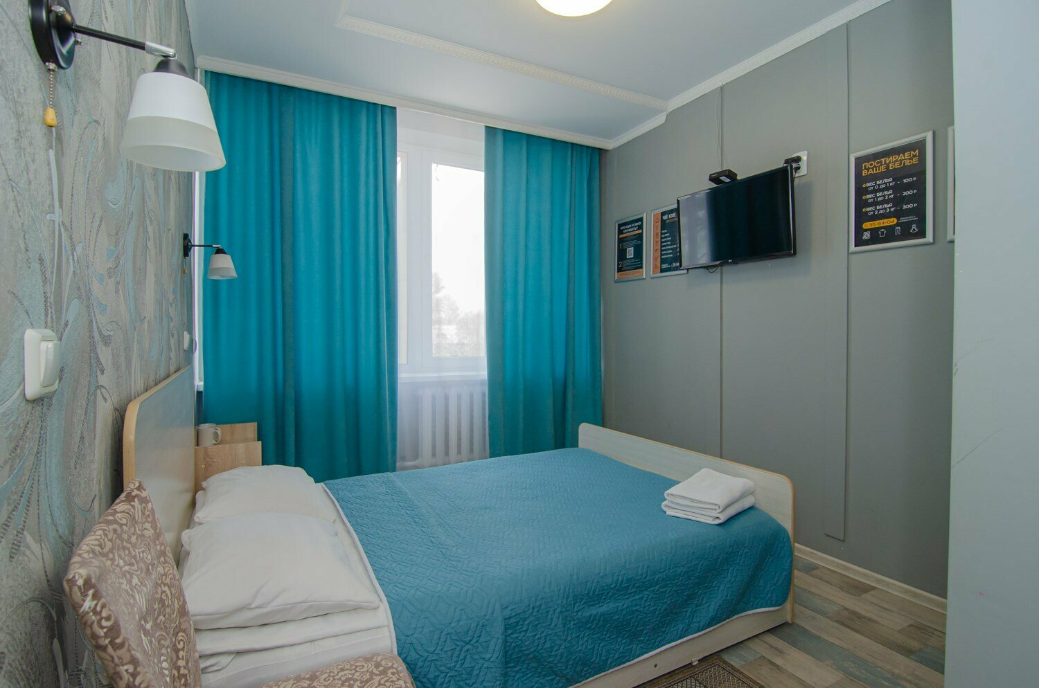 Двухместный номер эконом-класса с 1 кроватью