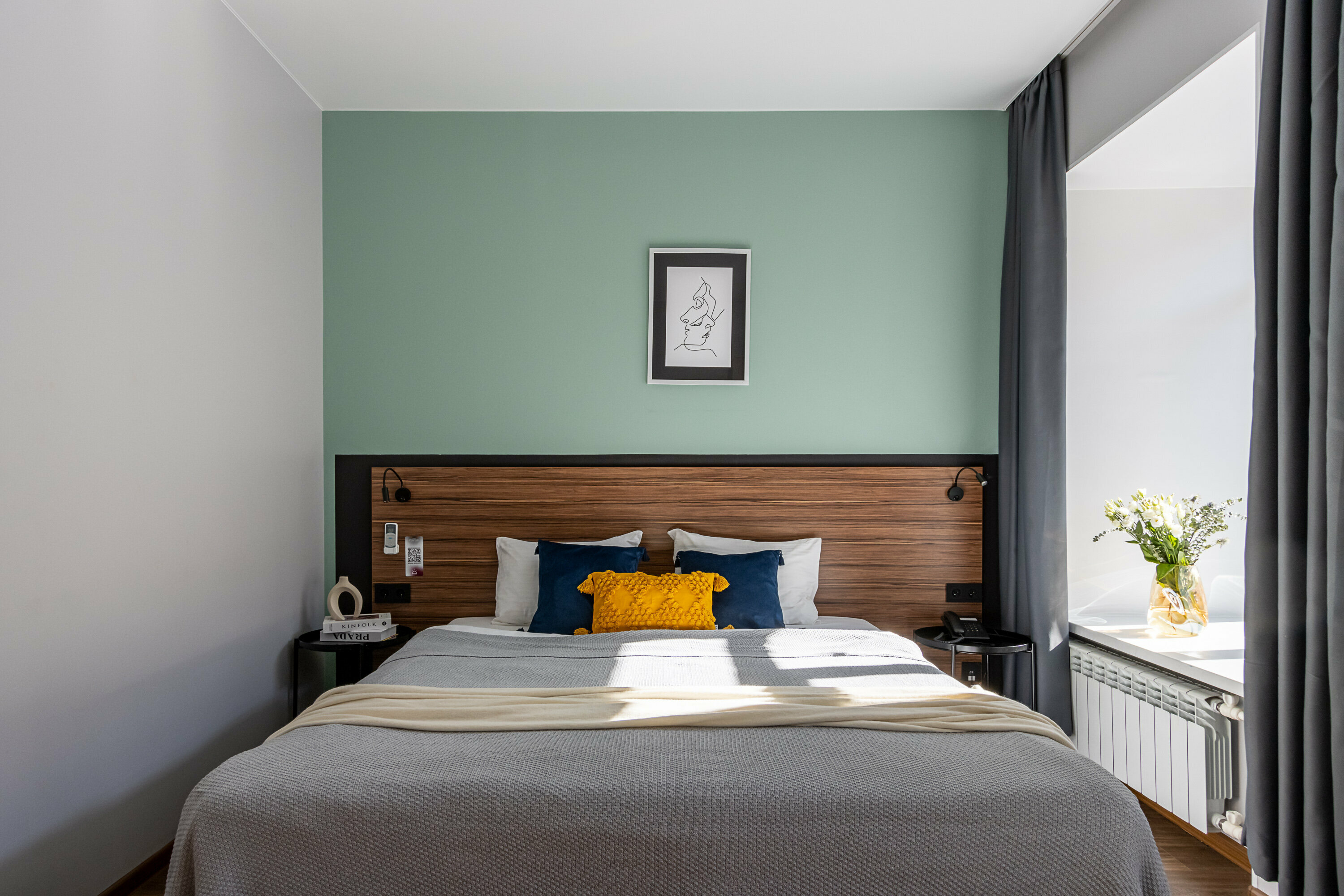 Стандартный номер с 1 двуспальной кроватью