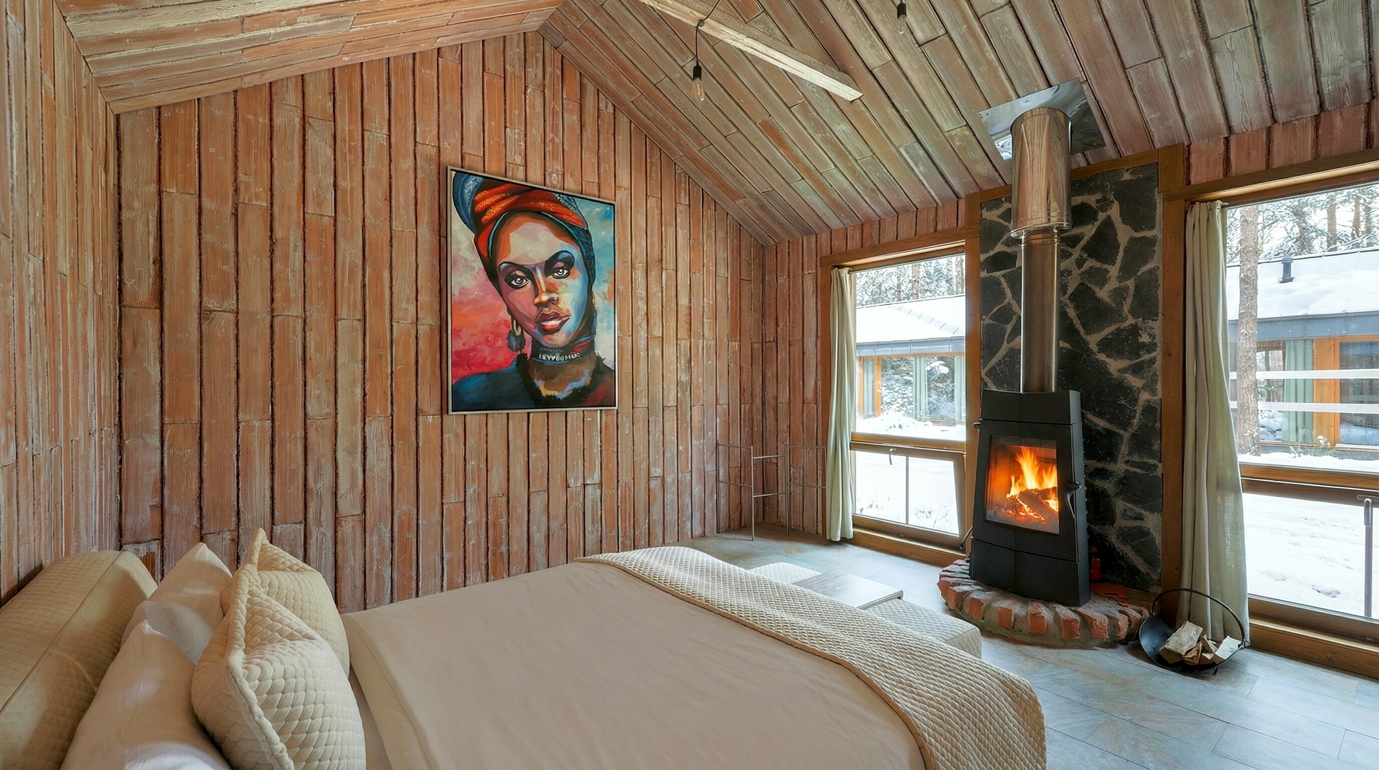 Коттедж с видом на озеро