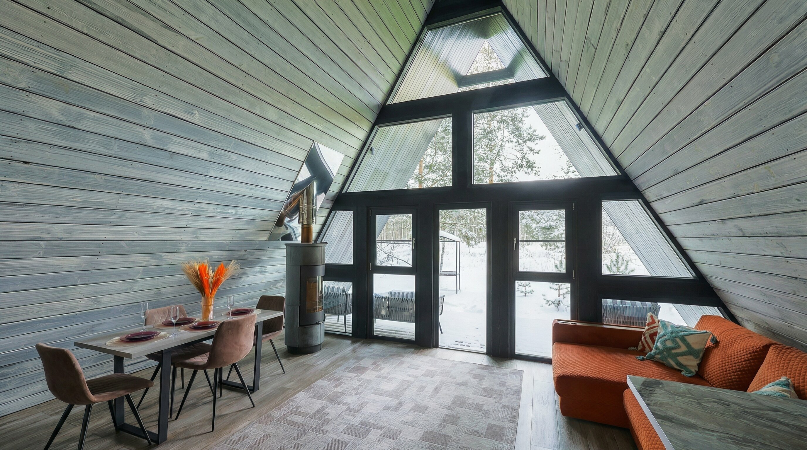 Коттедж с видом на озеро