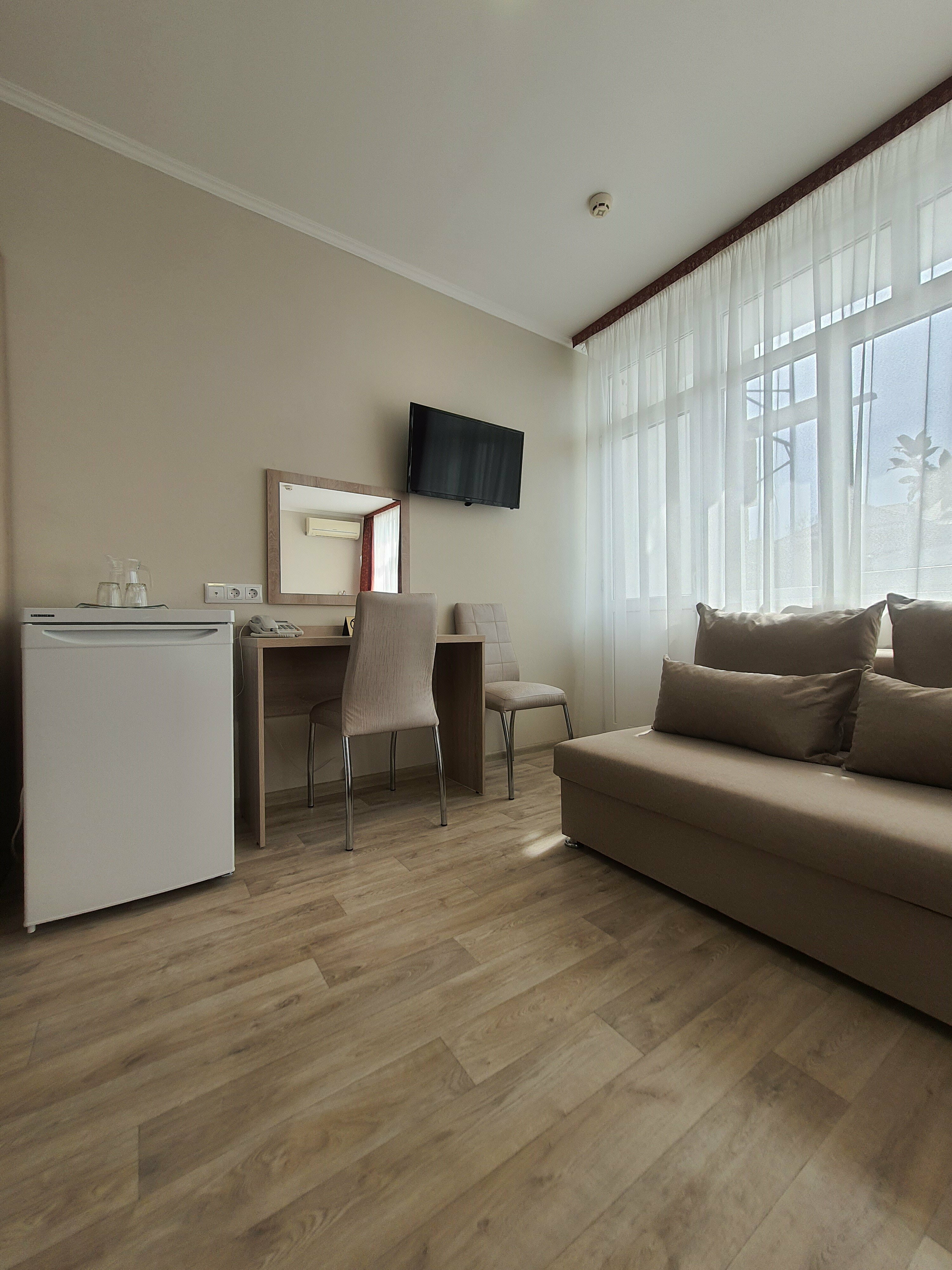 Двухместный номер с 1 кроватью или 2 отдельными кроватями, вид на море