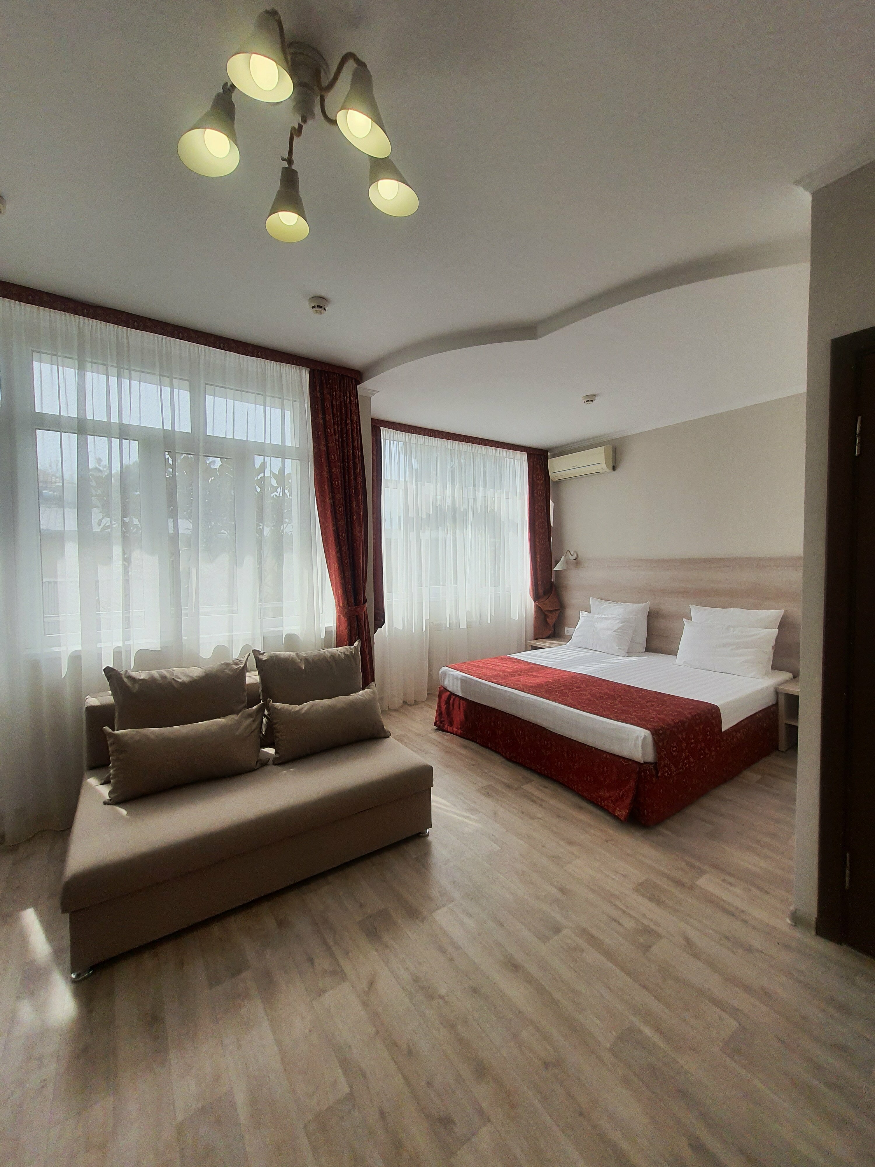 Двухместный номер с 1 кроватью или 2 отдельными кроватями, вид на море