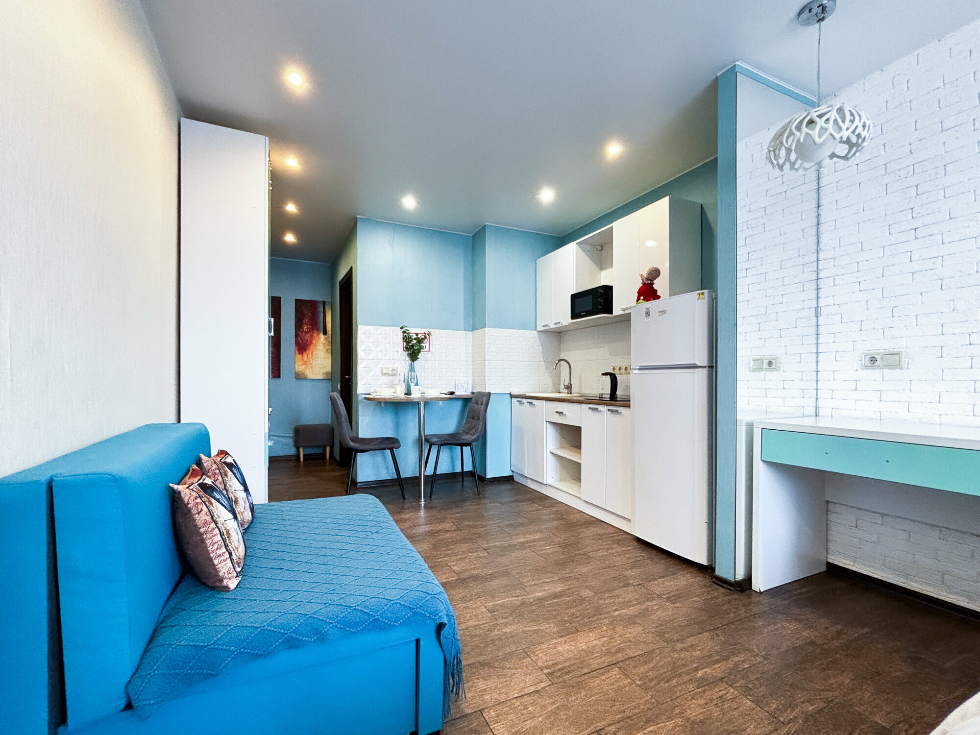 Небольшой двухместный номер с 1 кроватью