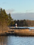 Дом на воде с сауной в Времена Года