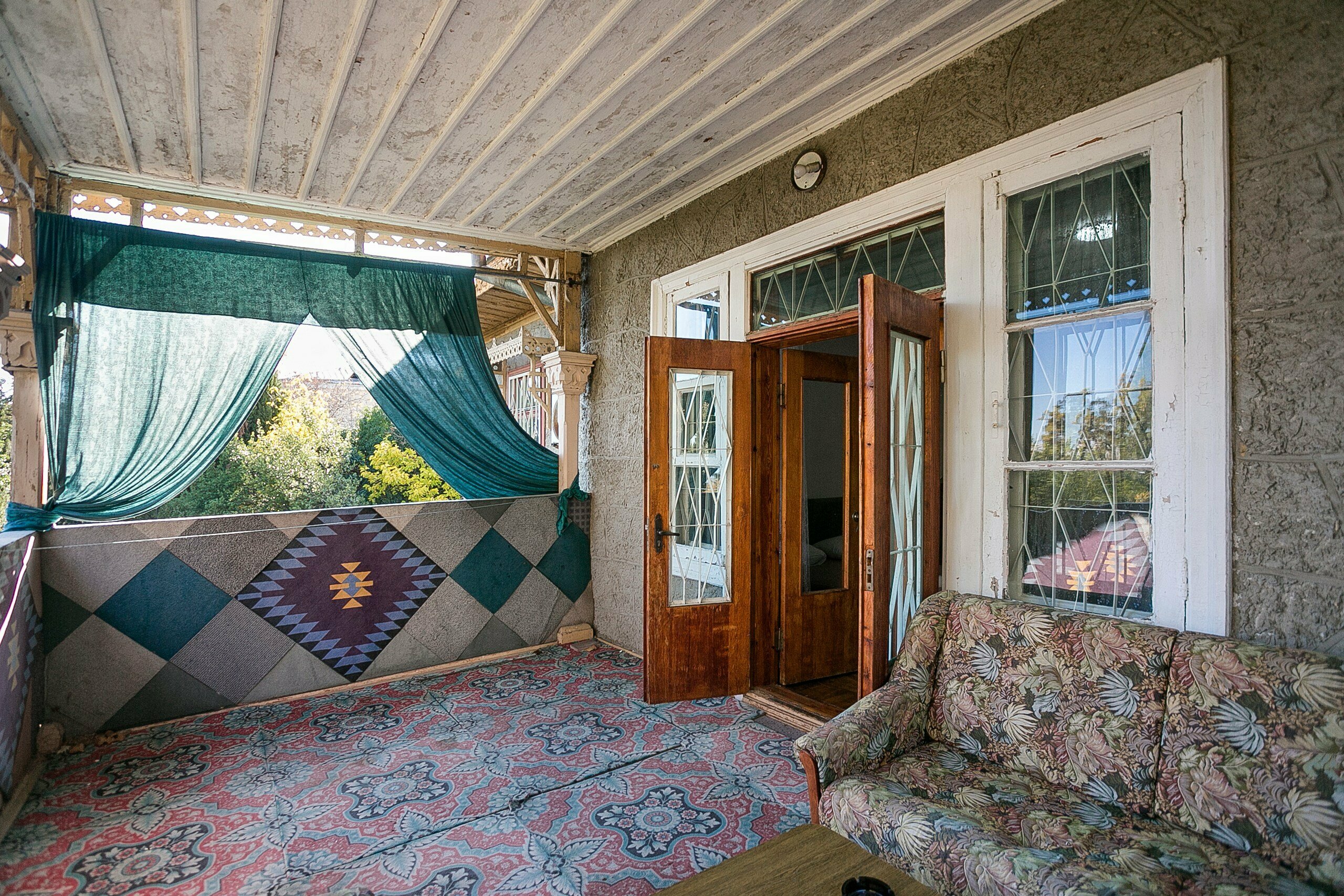 Двухместный номер с 1 кроватью и террасой