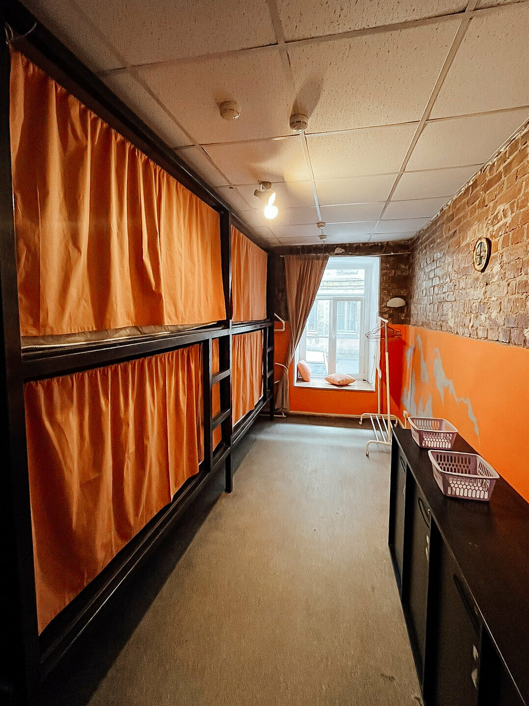 Общий 4-местный номер для мужчин и женщин