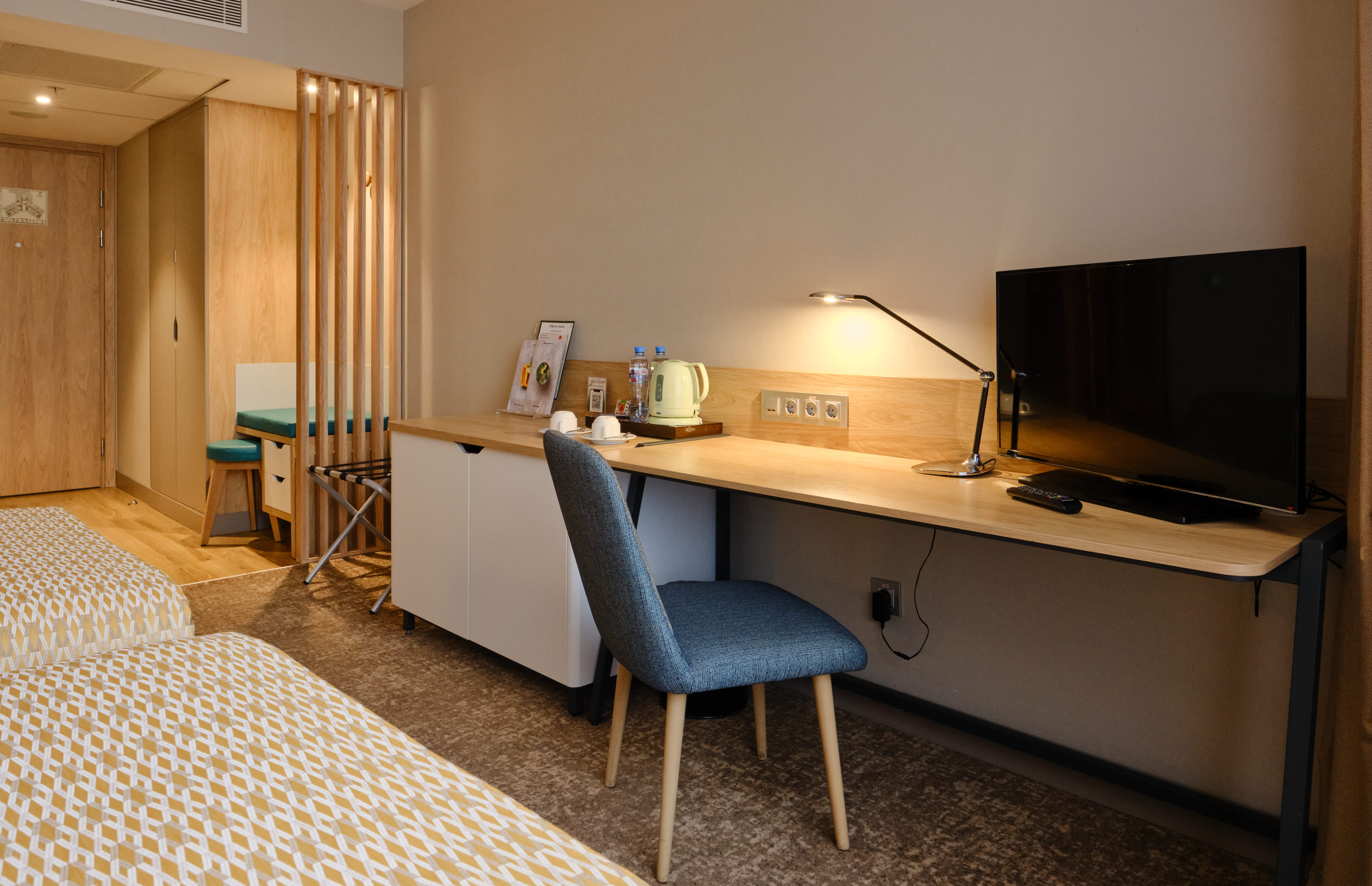 Стандартный номер с двумя односпальными кроватями