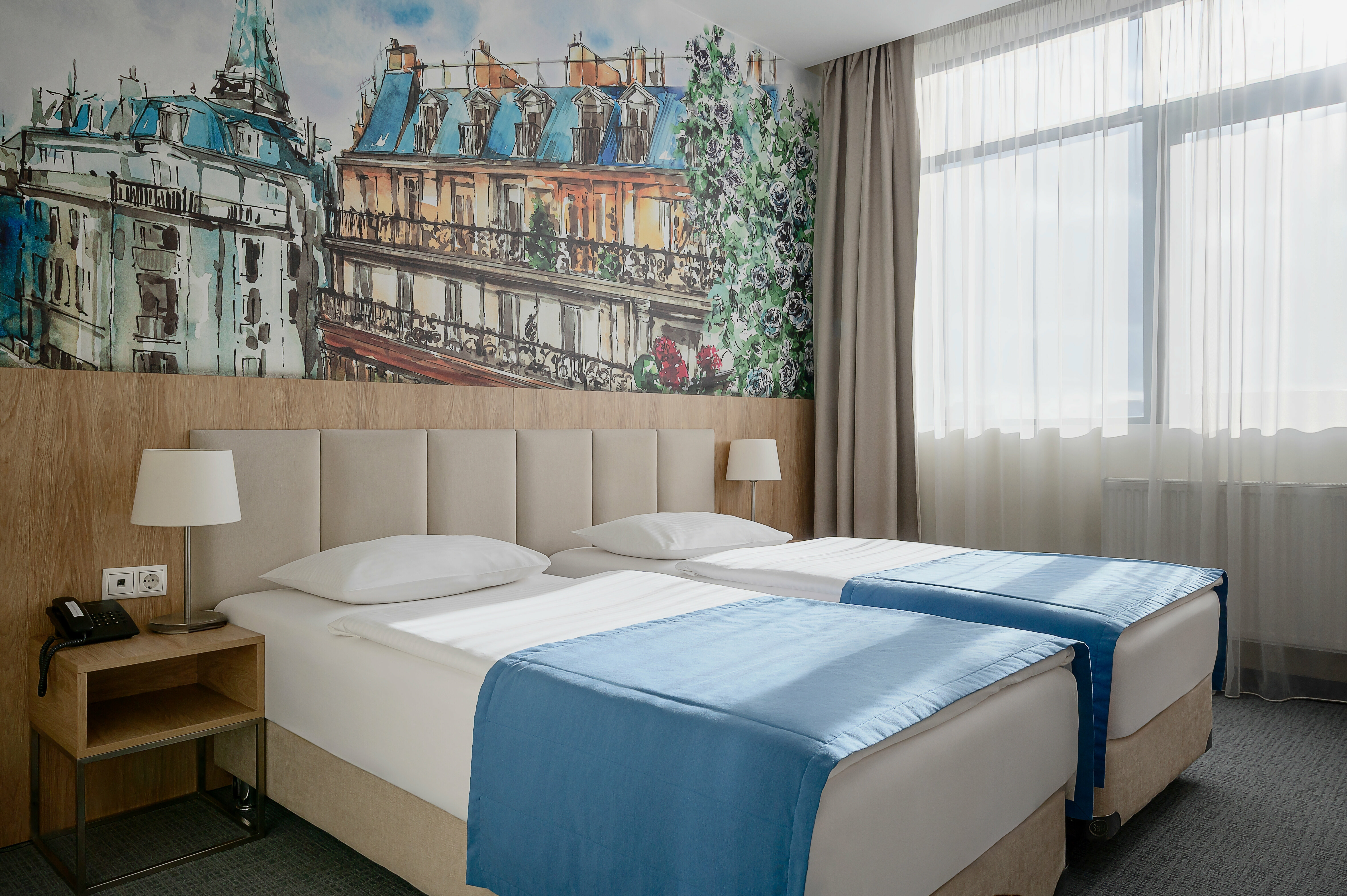 Стандартный двухместный номер с 2 раздельными кроватями