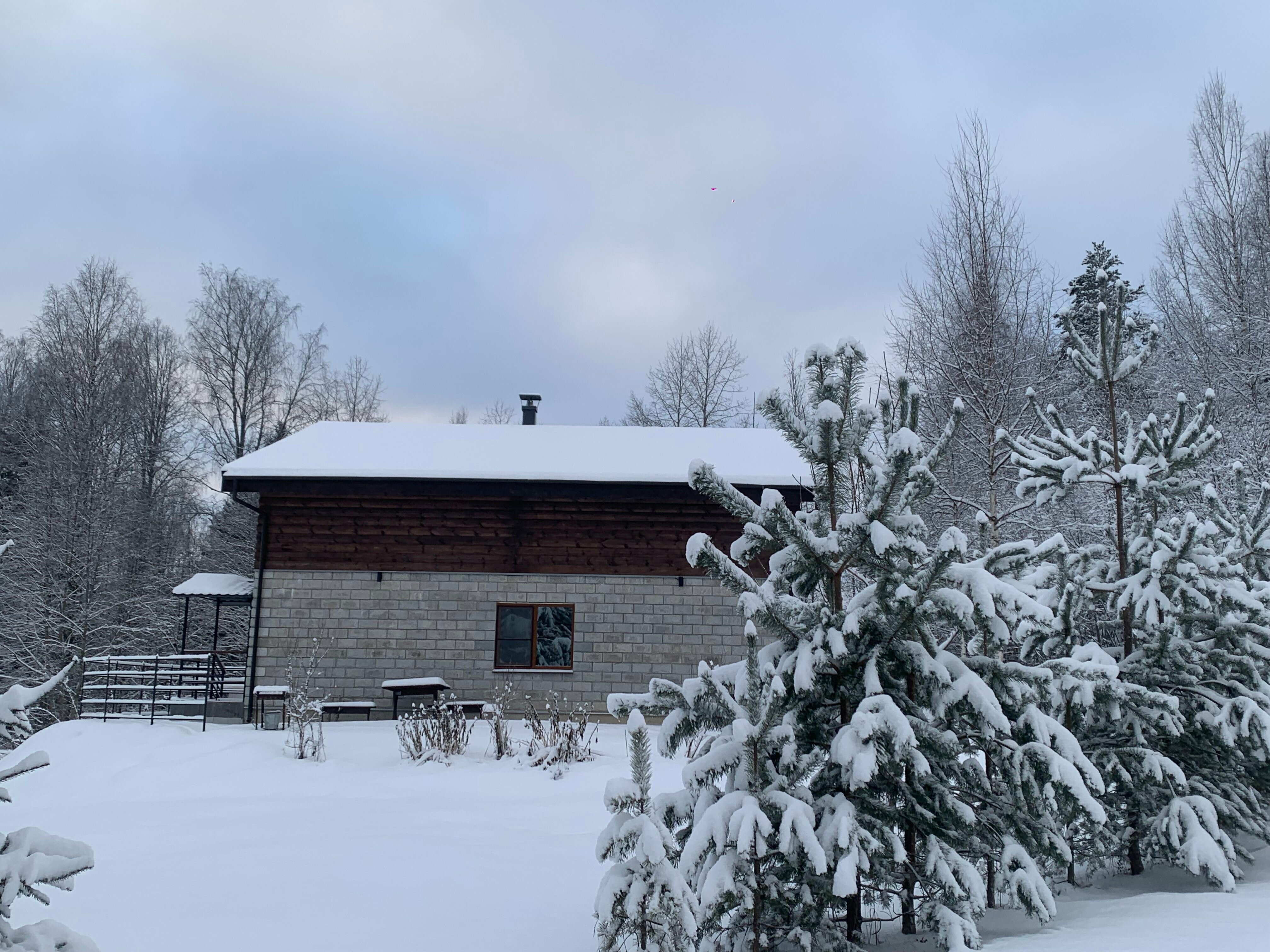 Апартаменты на троих с отдельным входом и  зоной барбекю