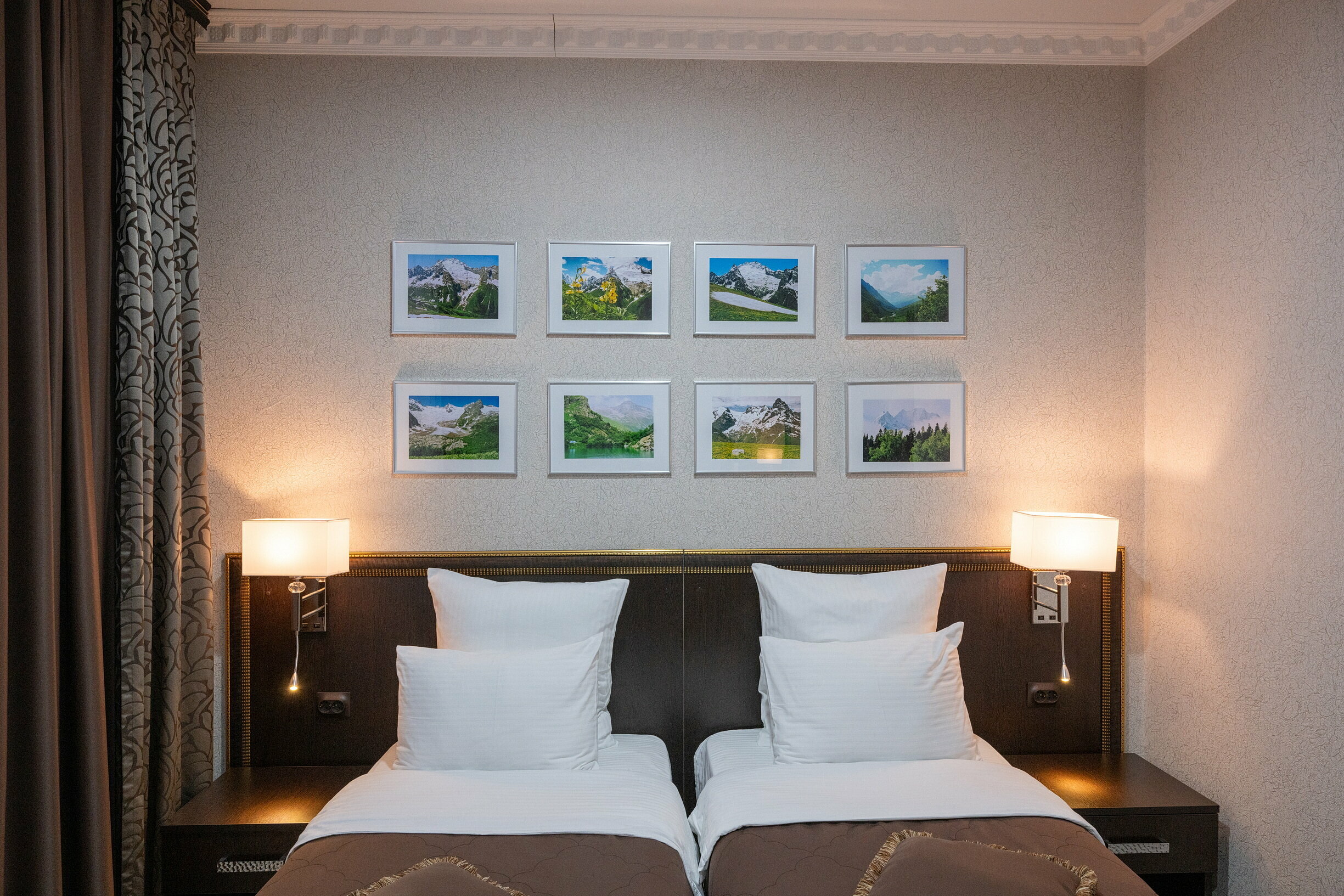 Стандартный двухместный номер с 2 односпальными кроватями