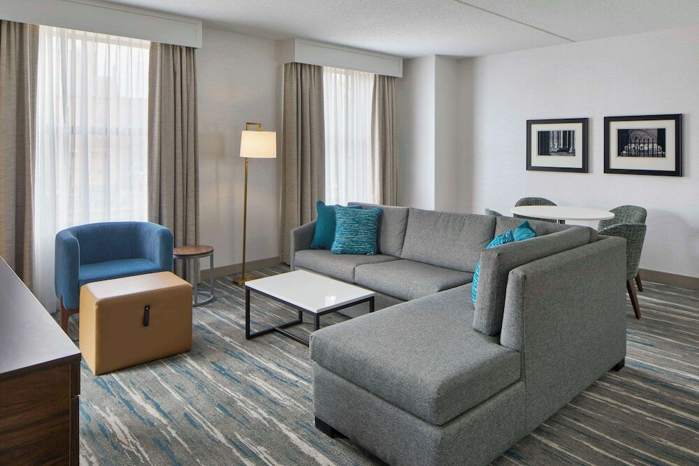 Suite, 1 King Bed, Accessible, Bathtub (Mobility & Hearing)