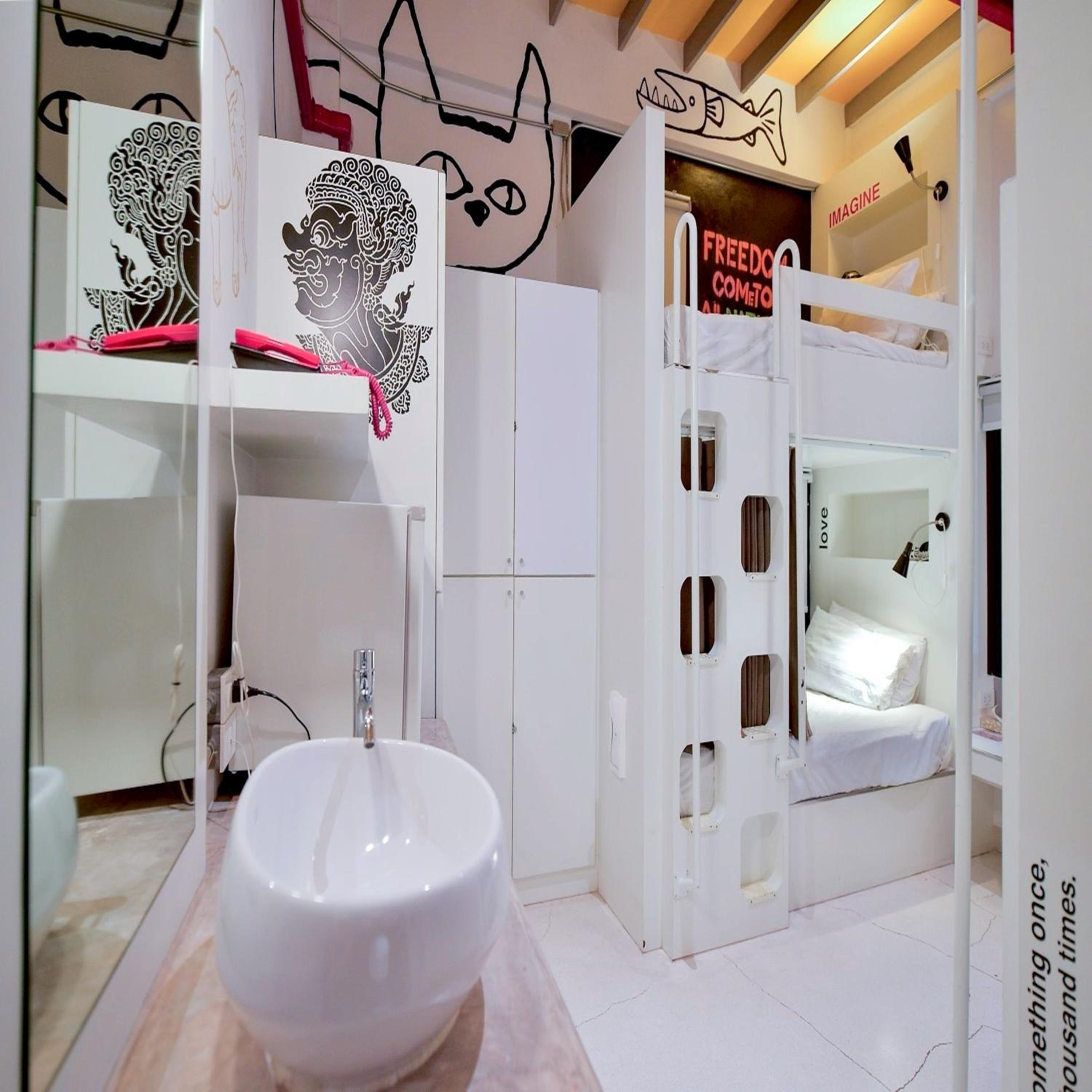 Family Room with Shared Bathroom