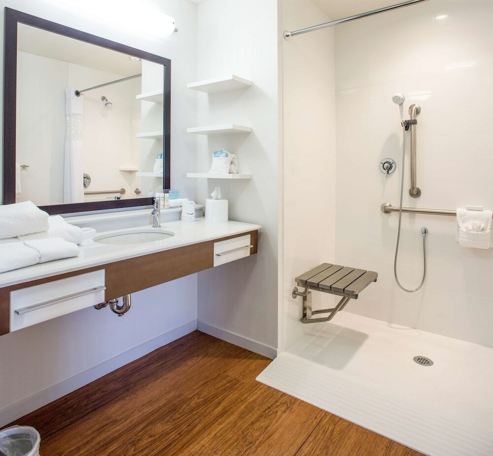 Studio, 1 King Bed, Accessible, Non Smoking (Roll-in Shower)