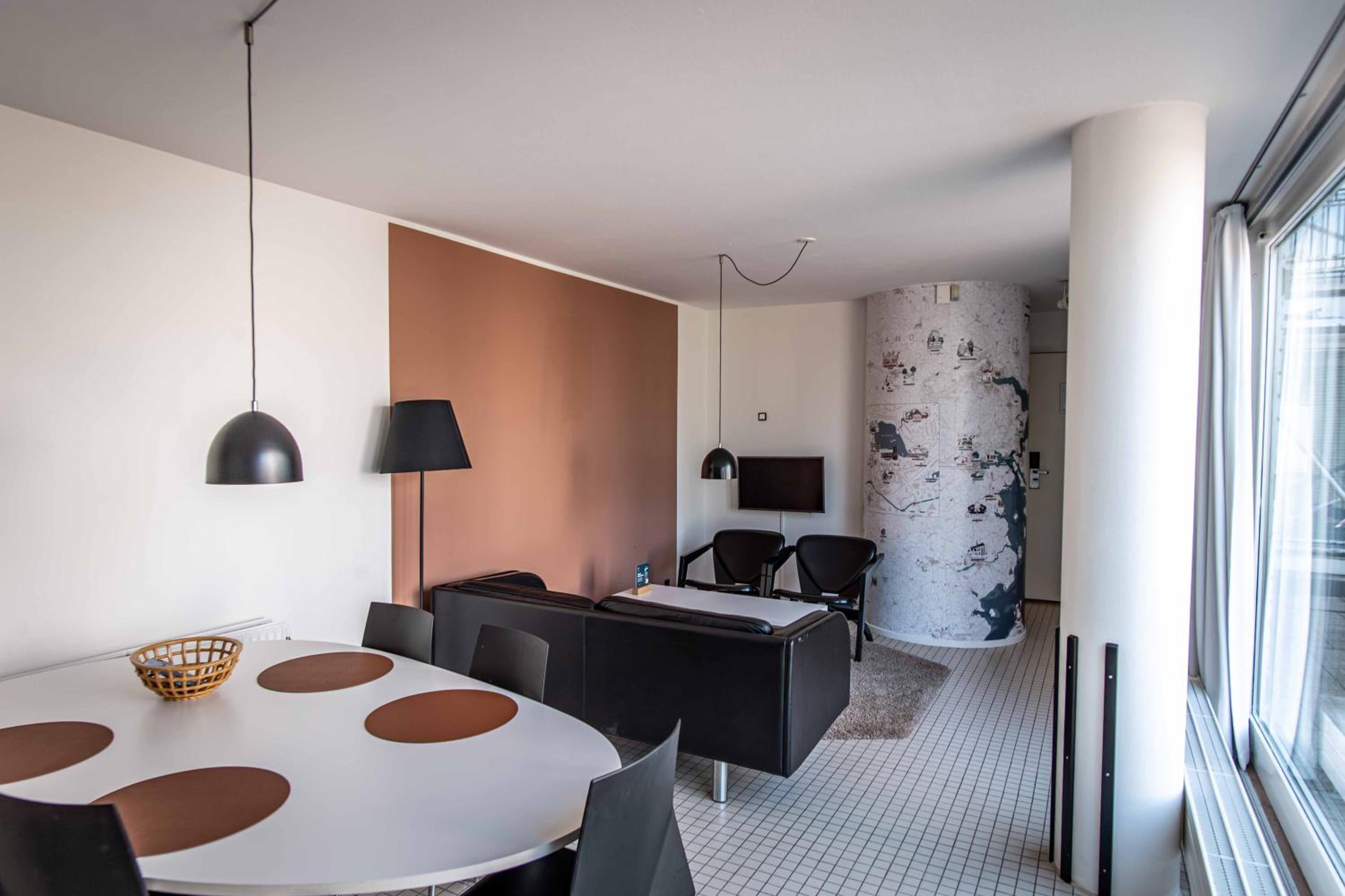 Two-Bedroom Apartment with Courtyard View