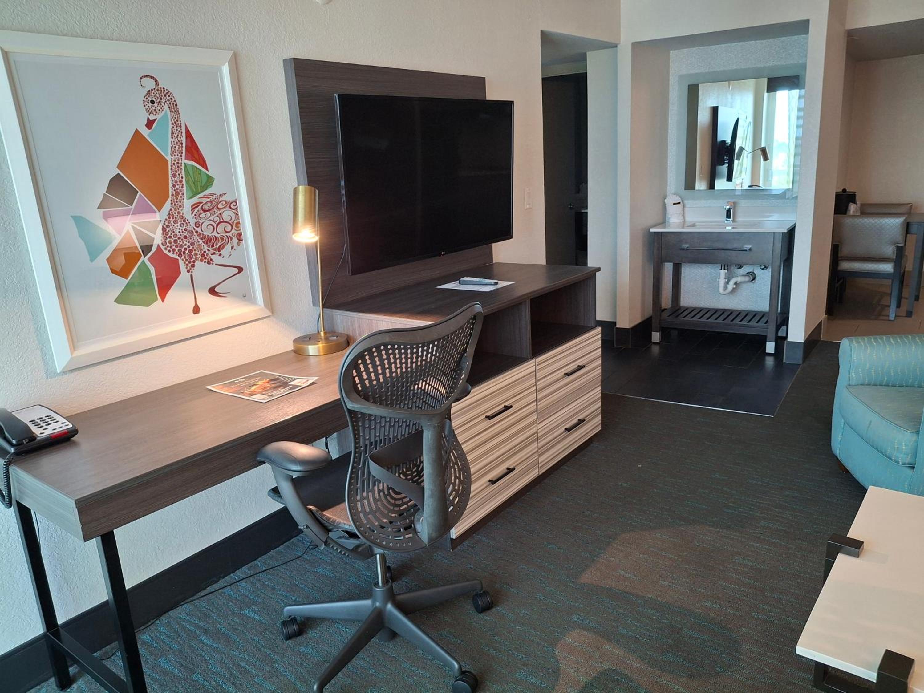 Two-Room Queen Suite with Two Queen Beds, Sofa Bed, Balcony, Partial Ocean View and Kitchenette - Non-Smoking