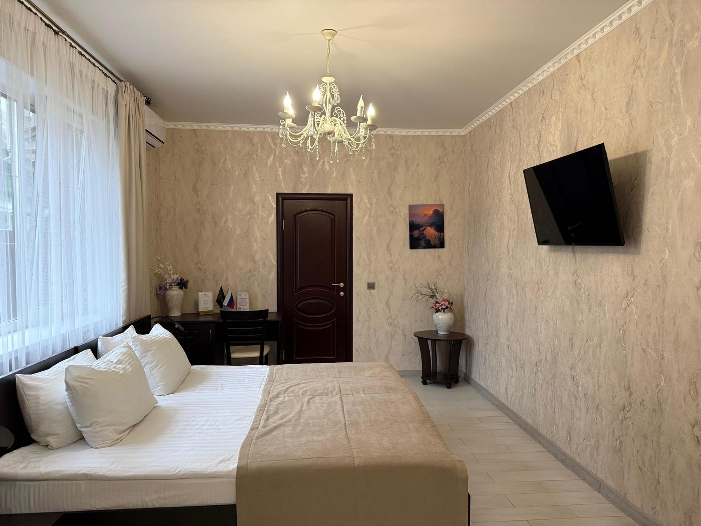 Номер Люкс-Приват с кроватью King-size или 2 раздельные кровати