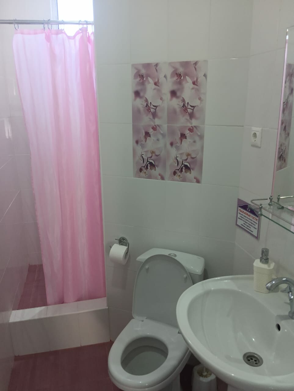 Двухместный номер с 1 кроватью и балконом