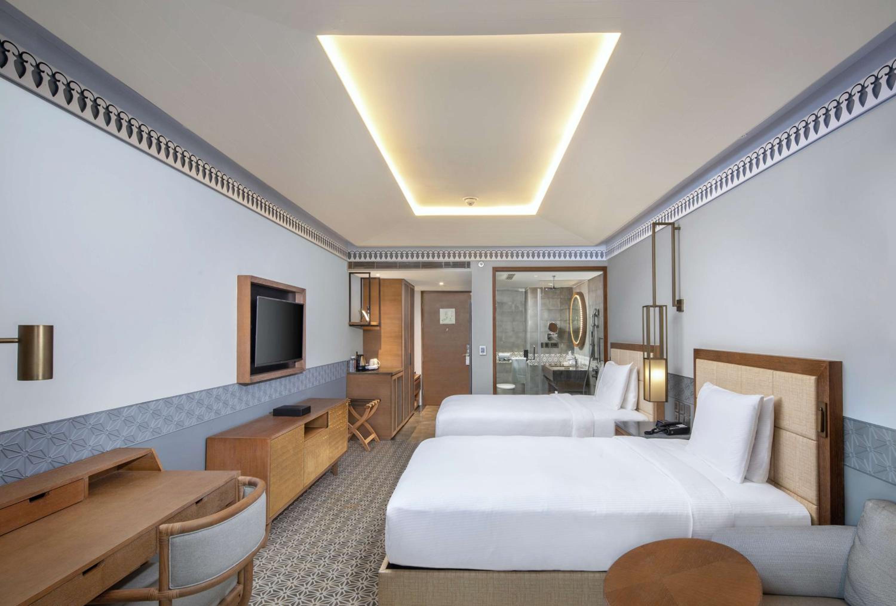 Deluxe Twin Room with Balcony and River View
