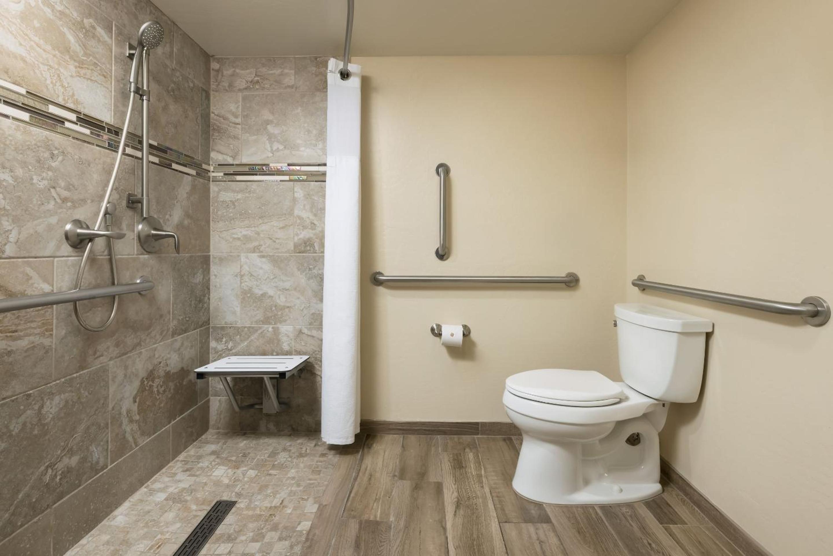 King Room - Mobility Accessible with Roll-In Shower