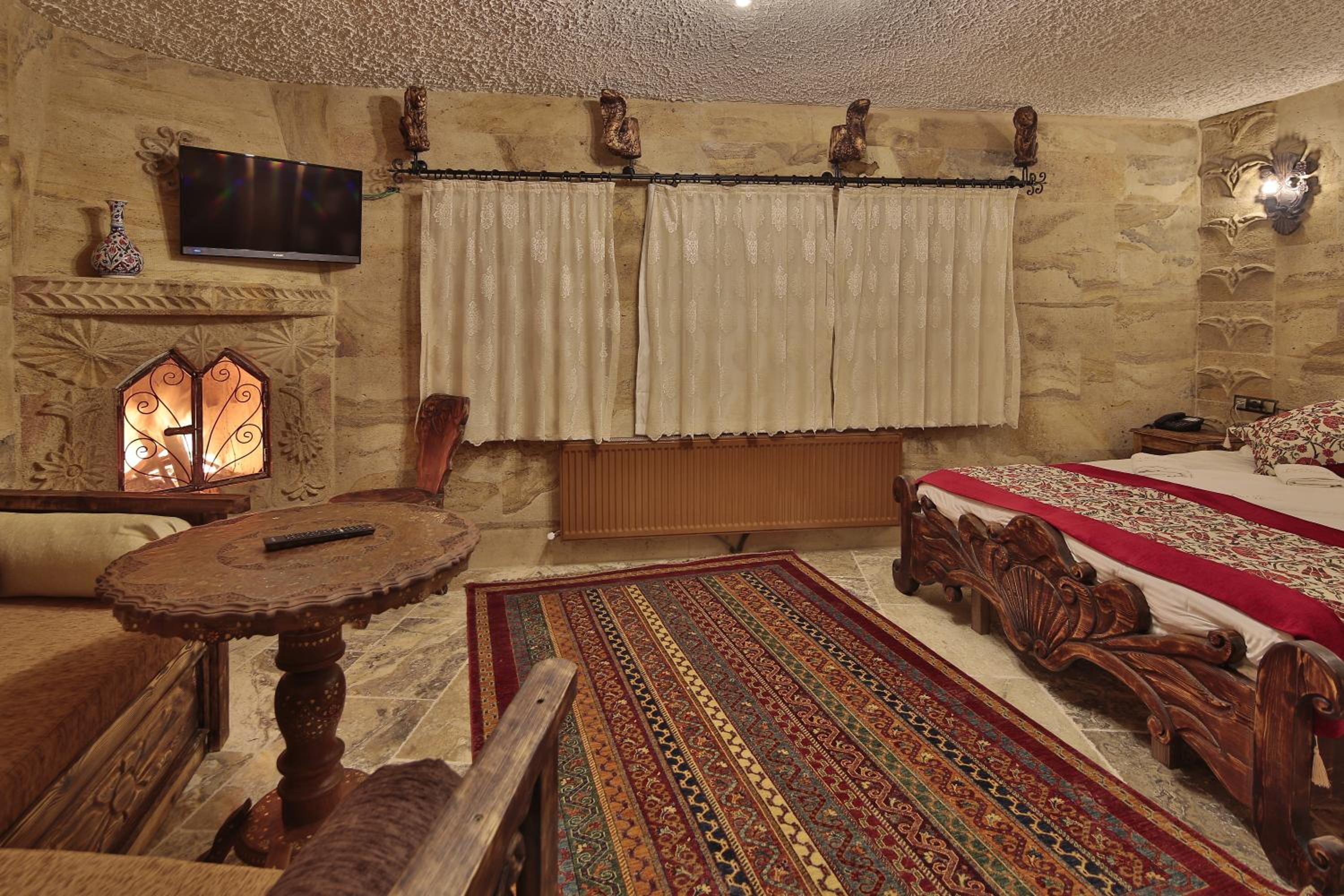 Suite with Fireplace