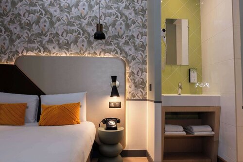 Standard Room, 1 Twin Bed в Hotel Kyriad Paris 10 - Canal Saint Martin - République