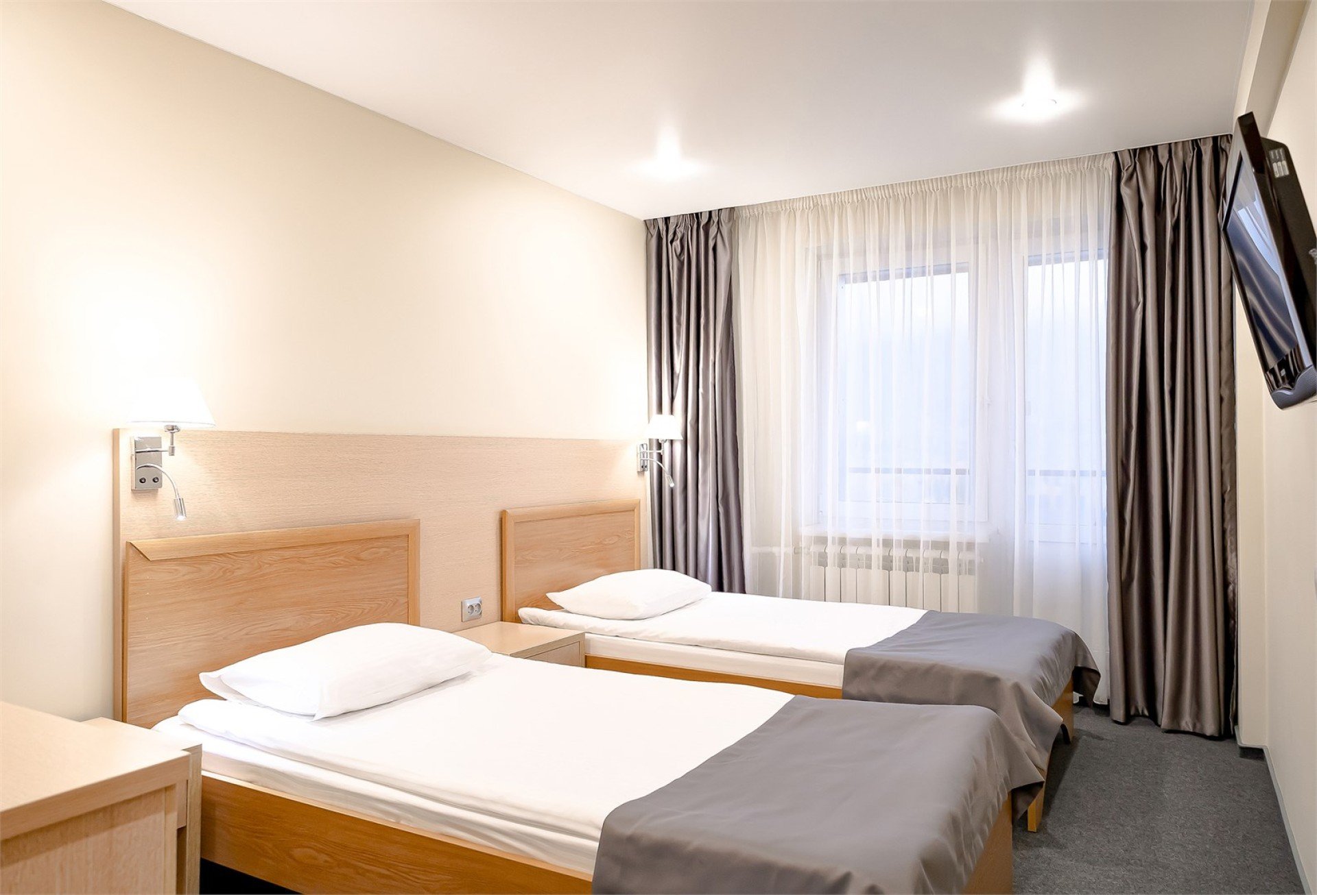 СТАНДАРТ С 2 КРОВАТЯМИ (первый корпус)