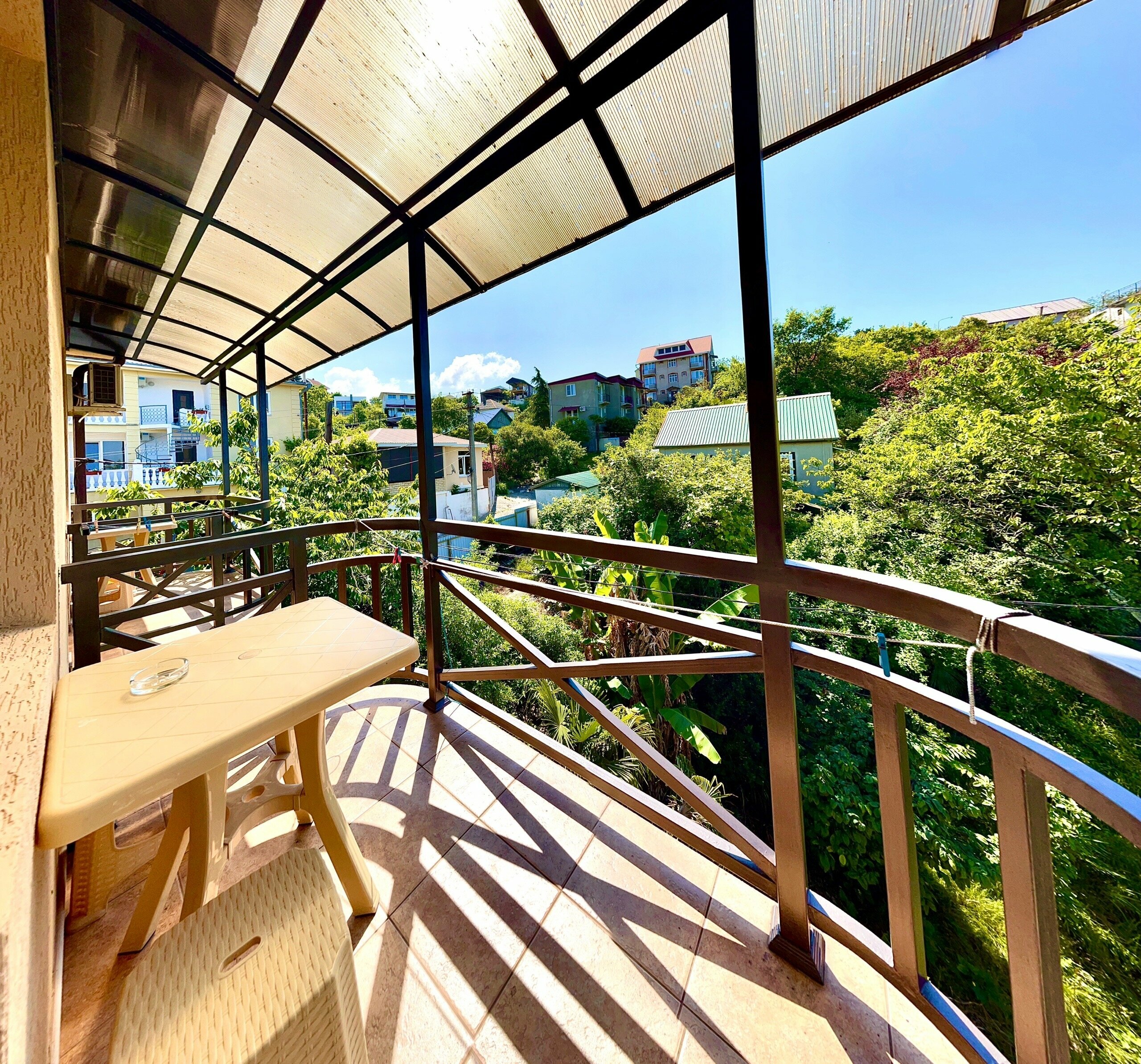 Двухместный номер с 1 кроватью и балконом