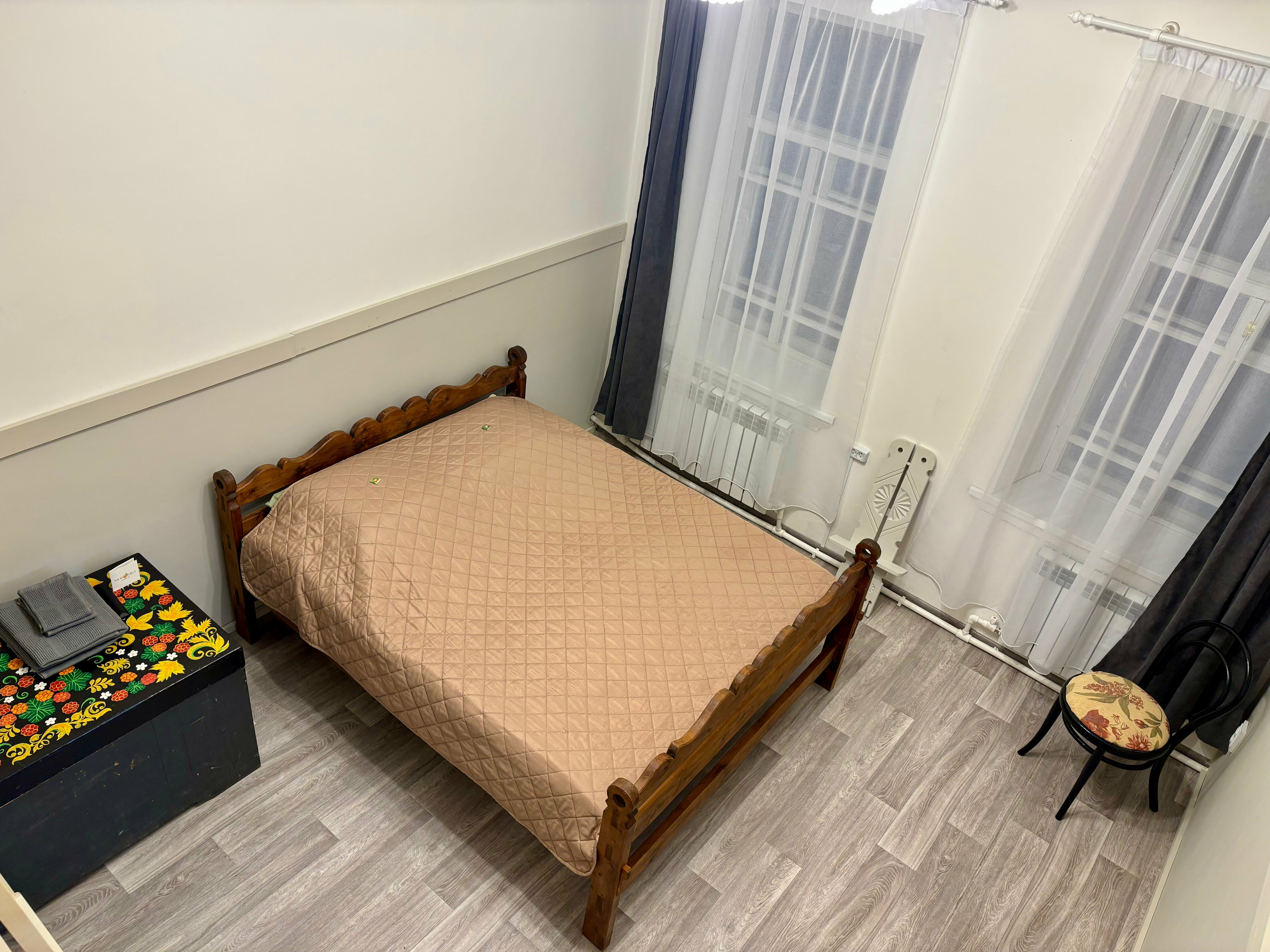 Двухместный номер с 1 кроватью и собственной ванной комнатой