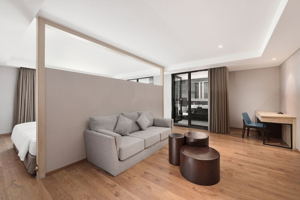 Family Suite, 2 Double Beds, Balcony, City View