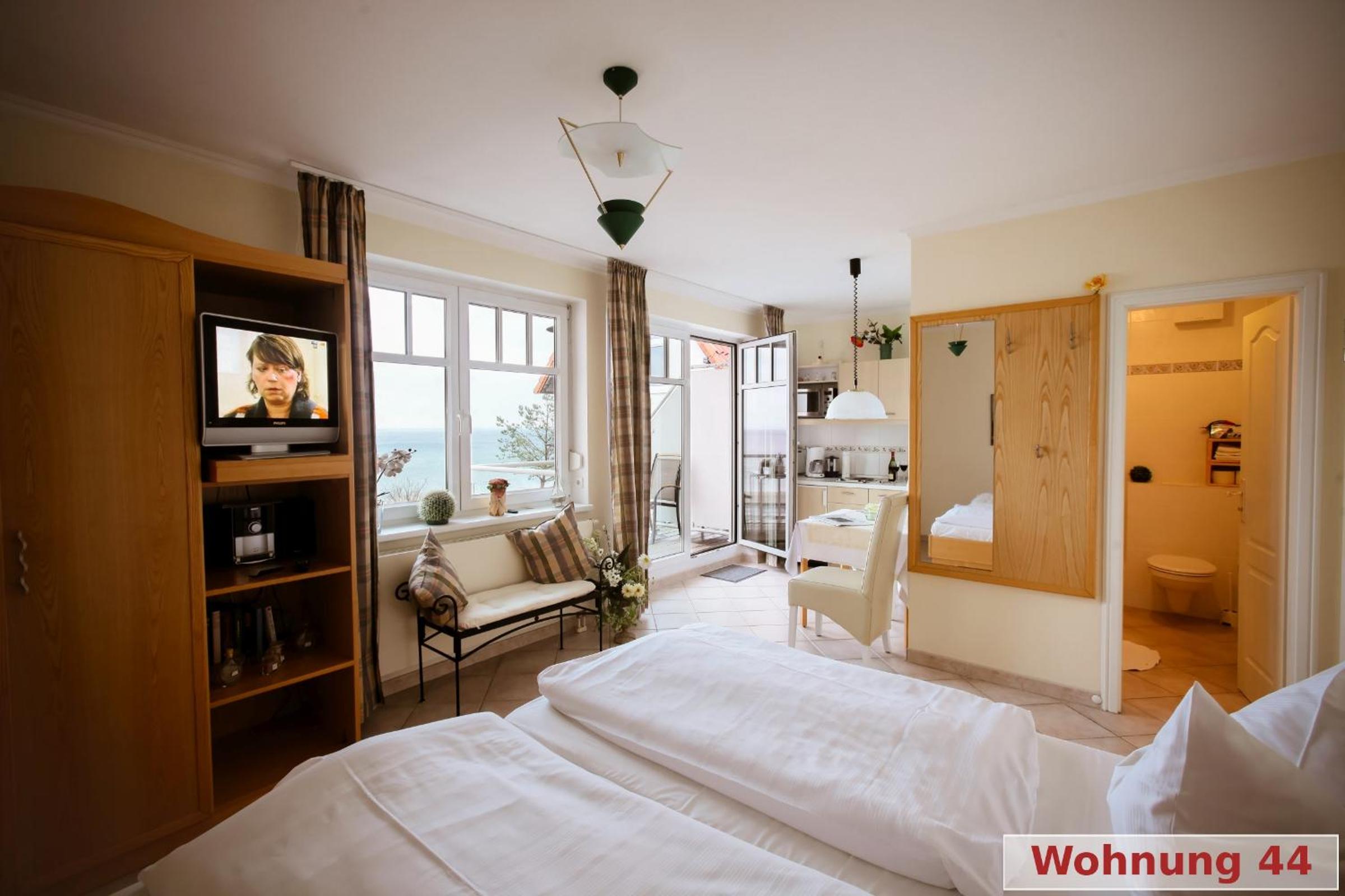 Apartment 44 with Balcony and Sea View