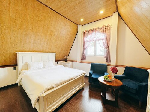 Двухместный номер «Делюкс» с 1 двуспальной кроватью в Joy Villa