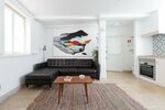 Апартаменты, 1 спальня, первый этаж (Ophiussa) в Almamater Lisbon Apartments