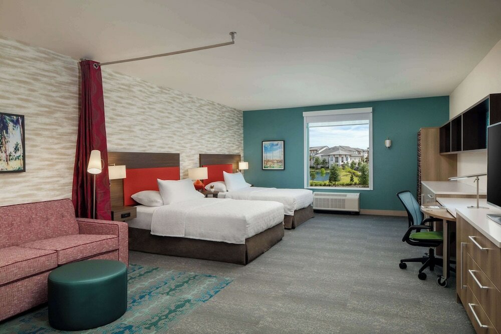 Studio Suite, 2 Queen Beds, Accessible, Bathtub