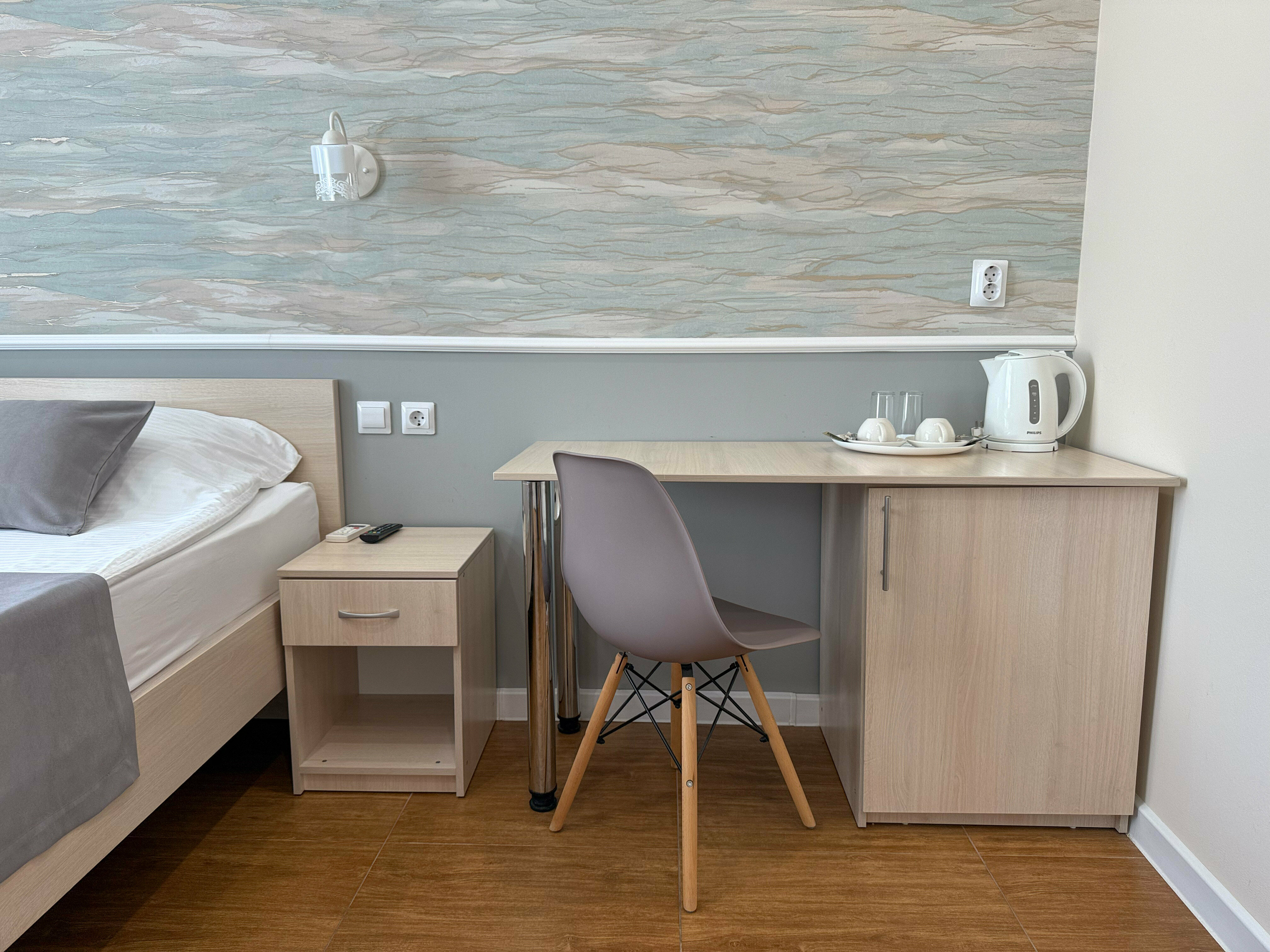 Двухместный номер с 1 кроватью и видом на горы