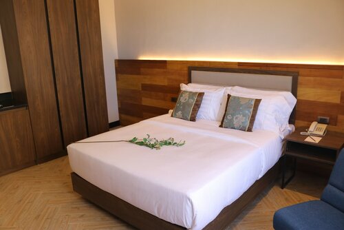 Номер «Делюкс», 1 двуспальная кровать «Квин-сайз» в Acacia Hotel Bacolod