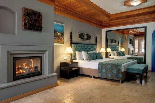 Номер «Делюкс», 1 двуспальная кровать «Квин-сайз», вид на сад в Perili Bay Resort