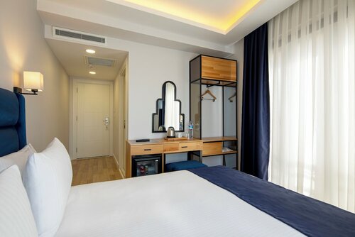 Стандартный двухместный номер с 1 двуспальной кроватью в Doruk Palas Hotel