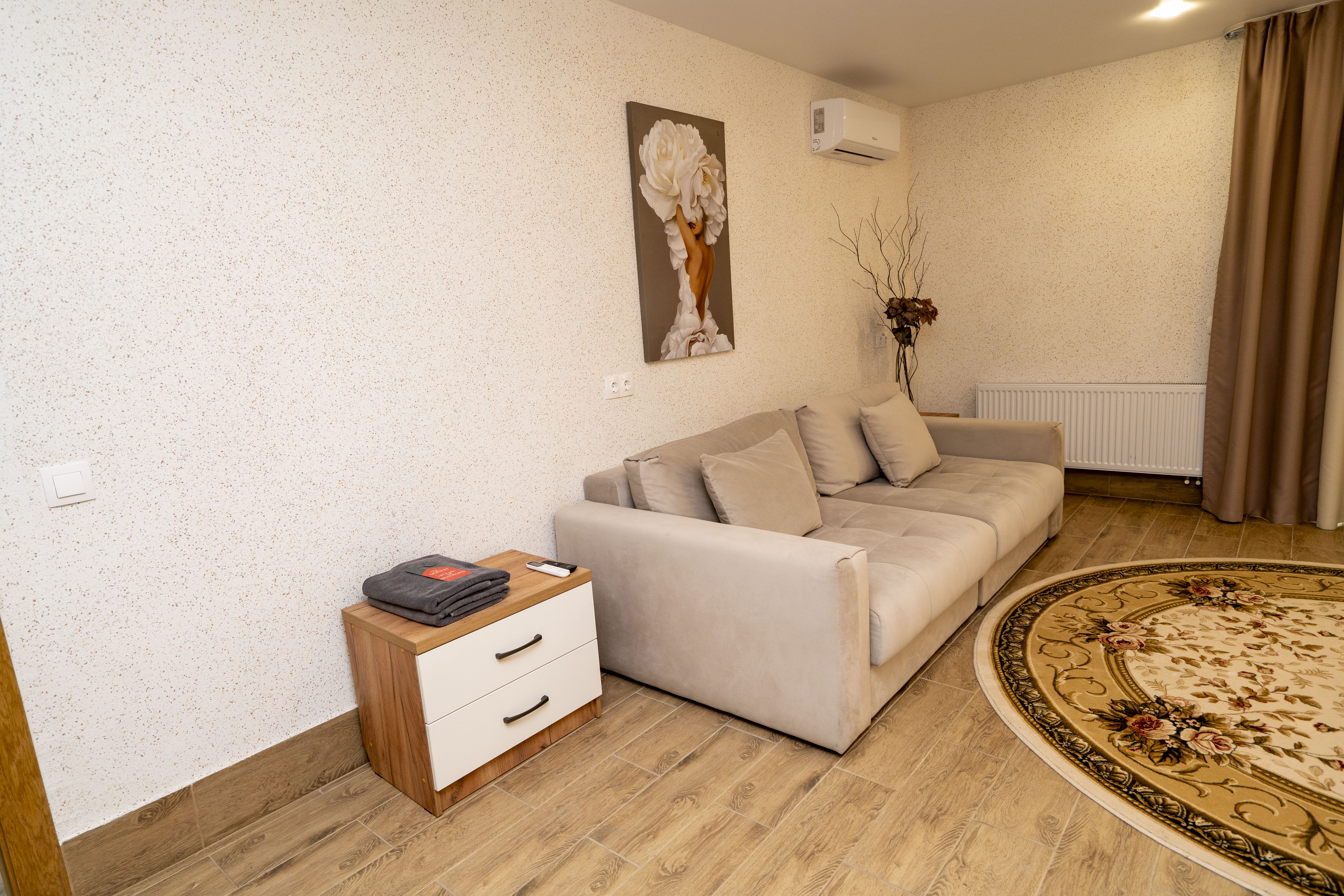 Люкс однокомнатный с камином