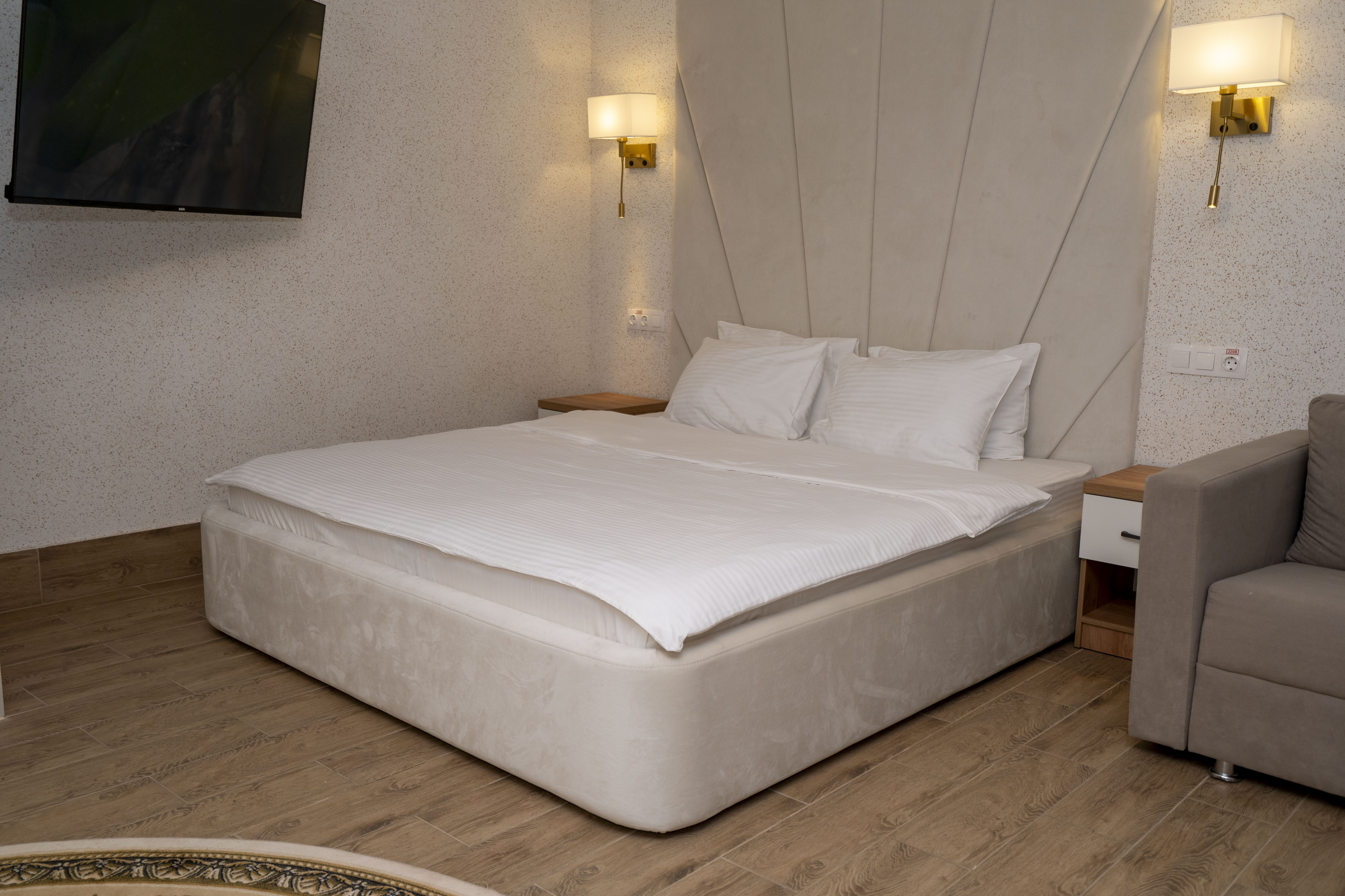 Люкс однокомнатный с камином