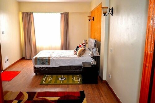 Апартаменты «Сити», 1 спальня, балкон, вид на город в Vela Suites