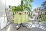 Романтические апартаменты, балкон, с выходом в сад в Residence Diana