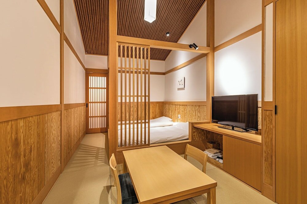 Japanese Twin Room With Private Open-Air Bath