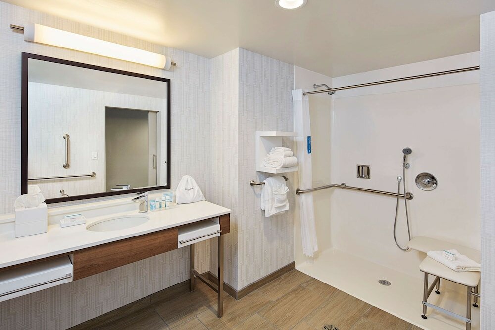 Room, 1 King Bed, Accessible (Mobility & Hearing, Roll-in Shower)