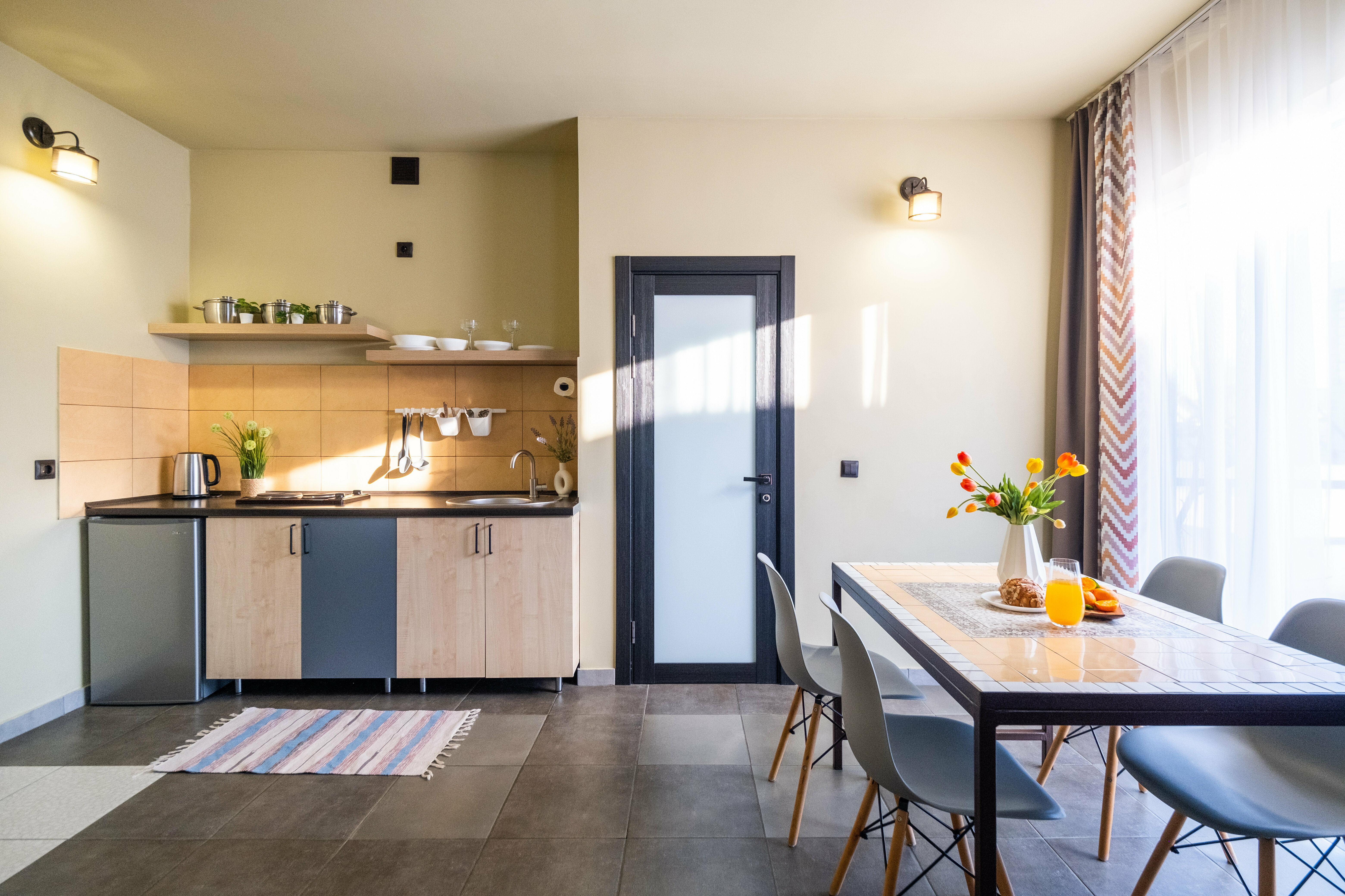 Четырехместная студия с Двухярусной кроватью