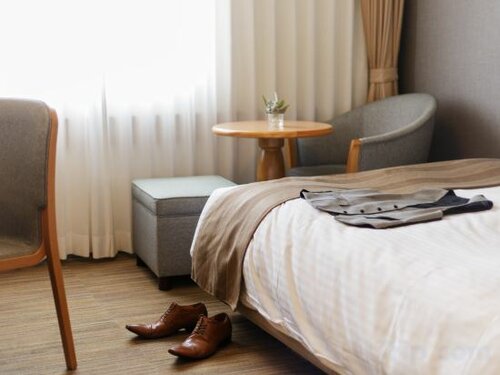 Standard Double Room B Non Smoking в Okayama Koraku Hotel